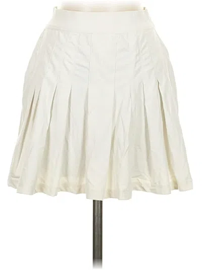 Pre-owned Tail Casual Skirt In White