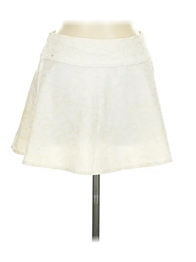Pre-owned Tail Casual Skirt In White