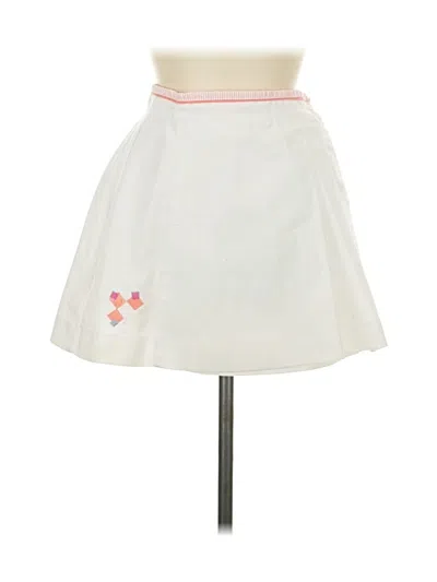 Pre-owned Tail Casual Skirt In White