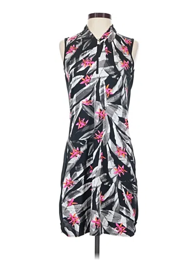 Pre-owned Tail Cock Dress In Gray
