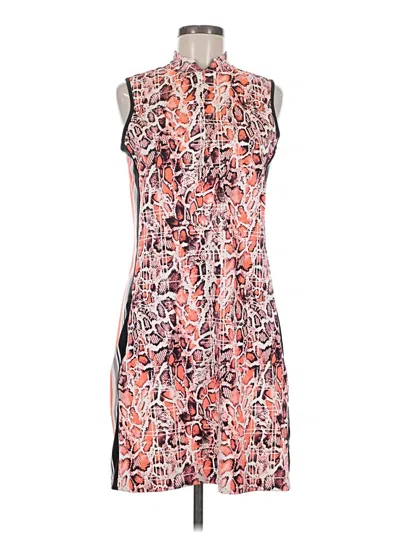 Pre-owned Tail Cock Dress In Orange