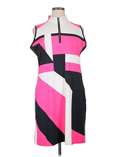 Pre-owned Tail Cock Dress In Pink
