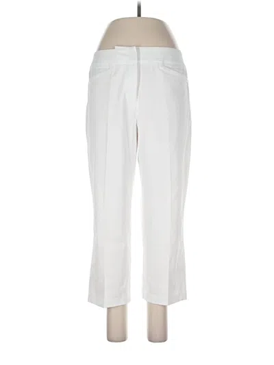 Pre-owned Tail Dress Pants In White