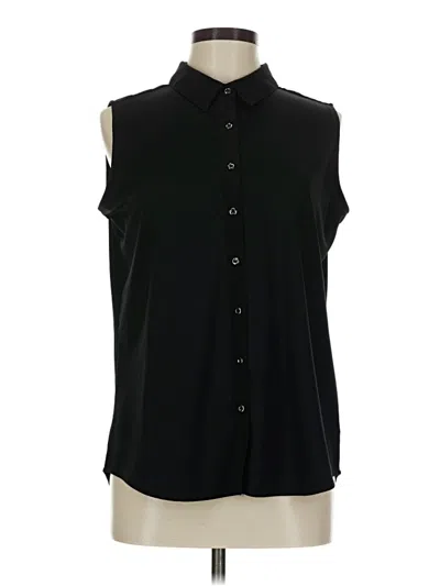 Pre-owned Tail Sleeveless Blouse In Black