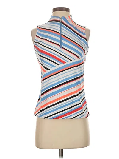 Pre-owned Tail Sleeveless Blouse In Blue