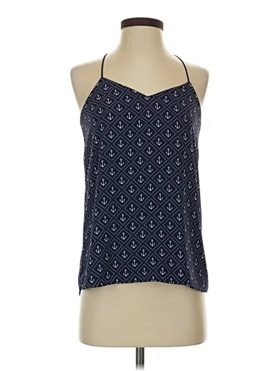 Pre-owned Tail Sleeveless Blouse In Blue