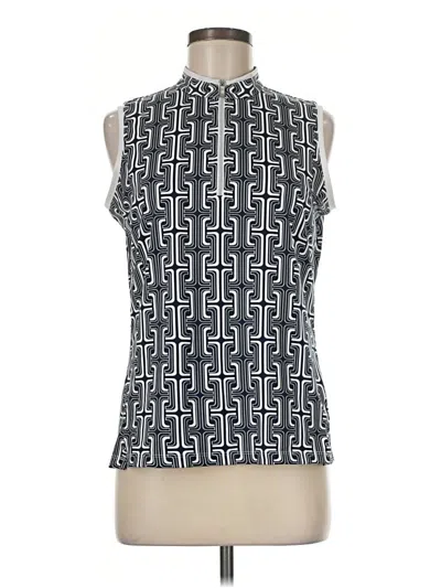 Pre-owned Tail Sleeveless Blouse In Blue