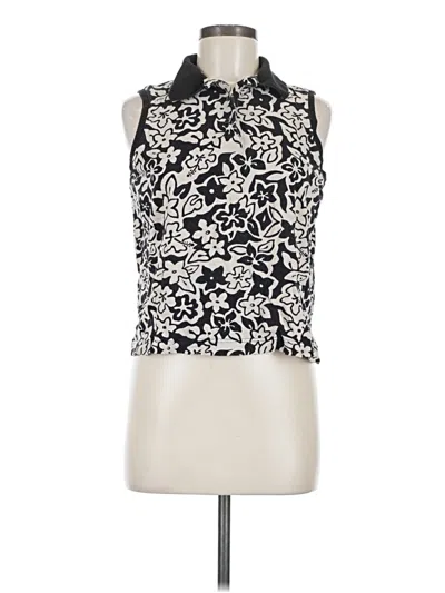 Pre-owned Tail Sleeveless Blouse In Ivory