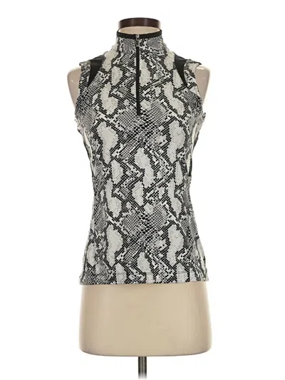Pre-owned Tail Sleeveless Blouse In Silver