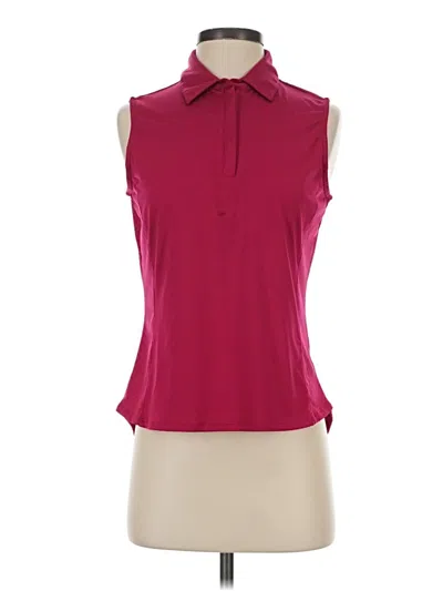 Pre-owned Tail Sleeveless T-shirt In Burgundy