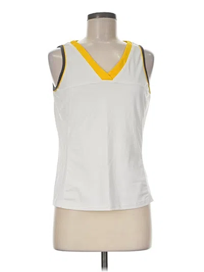 Pre-owned Tail Sleeveless T-shirt In White