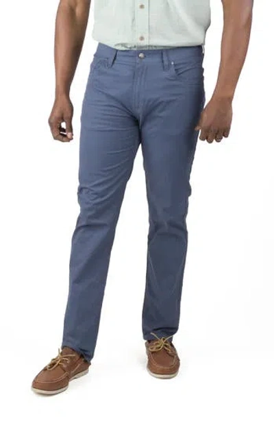 Tailor Vintage Athletic Fit Pants In Blue