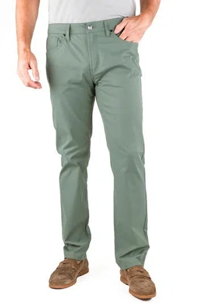 Tailor Vintage Athletic Fit Pants In Green