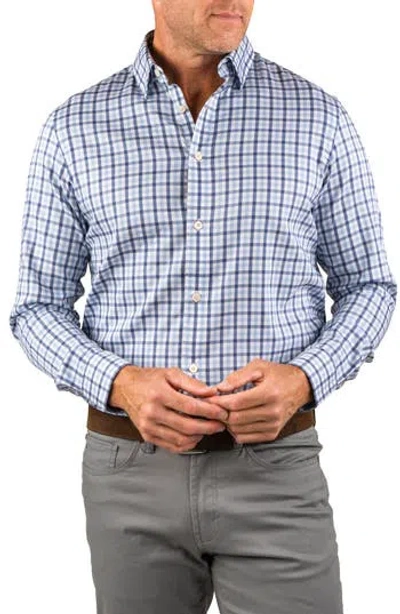Tailor Vintage Button Down Shirt In Blue