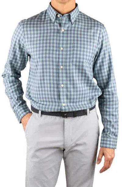 Tailor Vintage Button Down Shirt In Gray