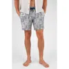 Tailor Vintage Hybrid 4-way Stretch Swim Shorts In Blue