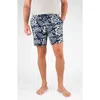 Tailor Vintage Hybrid 4-way Stretch Swim Shorts In Blue