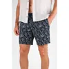 Tailor Vintage Hybrid 4-way Stretch Swim Shorts In Multi