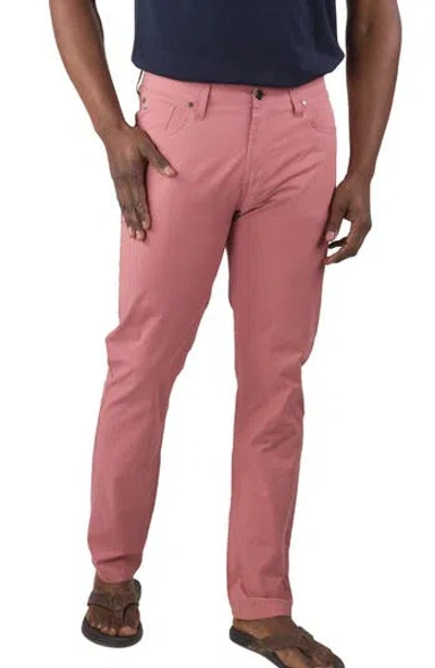 Tailor Vintage Performance Athletic Fit Pants In Nantucket Red