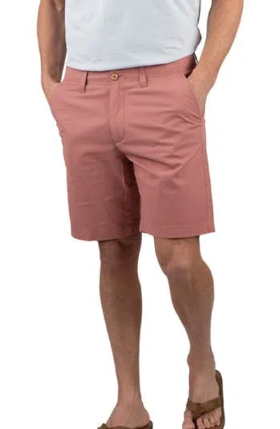 Tailor Vintage Performance Chino Shorts In Pink