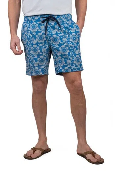 Tailor Vintage Shell 4-way Stretch Doc Shorts In Blue
