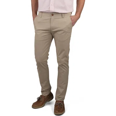 Tailor Vintage Slim Fit Chino Pants In Brown