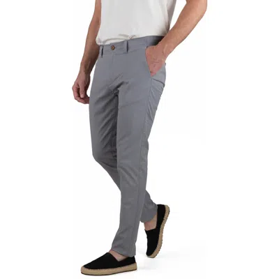 Tailor Vintage Slim Fit Chino Pants In Gray
