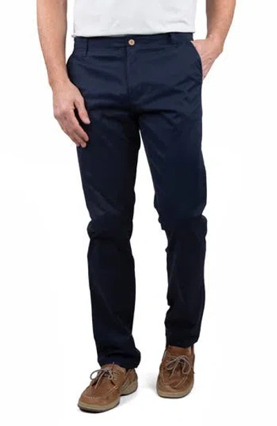 Tailor Vintage Straight Leg Stretch Cotton Blend Chino Pants In Multi
