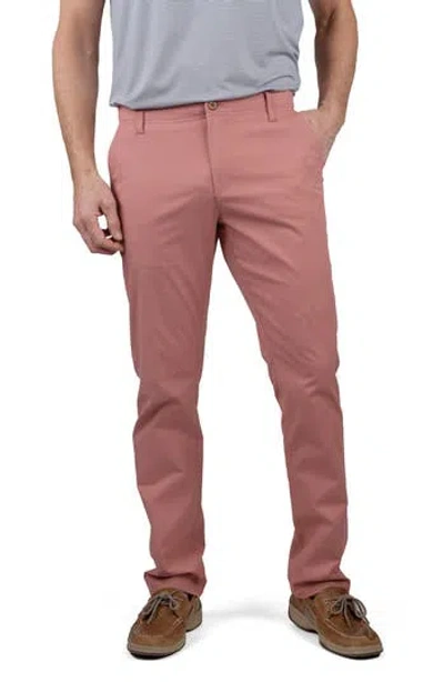 Tailor Vintage Straight Leg Stretch Cotton Blend Chino Pants In Multi