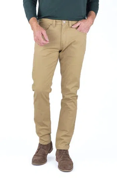 Tailor Vintage Straight Leg Stretch Cotton Twill Pants In Multi