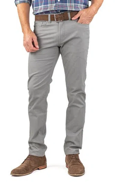 Tailor Vintage Straight Leg Stretch Cotton Twill Pants In Skyrocket