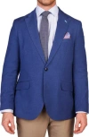 Tailorbyrd Birdseye Dobby Sport Coat In Blue