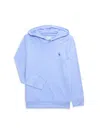 Tailorbyrd Boy's Houndstooth Hoodie In Blue