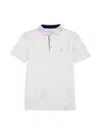Tailorbyrd Kids'  Boy's Logo Polo In Grey
