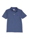 Tailorbyrd Boy's Print Polo In Navy