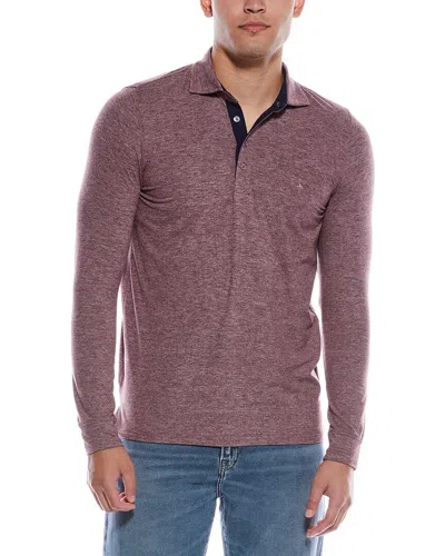 TAILORBYRD BRUSHED MELANGE SUPER SOFT POLO SHIRT