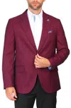 Tailorbyrd Tonal Dobby Sport Coat In White