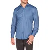 Tailorbyrd Classic Fit Button-down Shirt In Blue