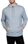 Tailorbyrd Cotton French Terry Hoodie In Gray