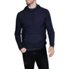 Tailorbyrd Cozy Knit Hoodie In Animal Print