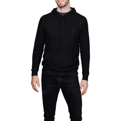 Tailorbyrd Cozy Knit Hoodie In Brown