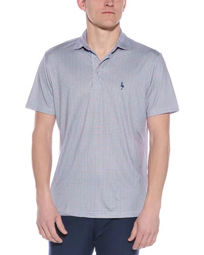 Tailorbyrd Dashes Printed Performance Shirt In Red