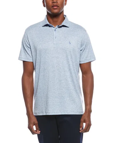 Tailorbyrd Featherweight Super Soft Melange Jersey Polo Shirt