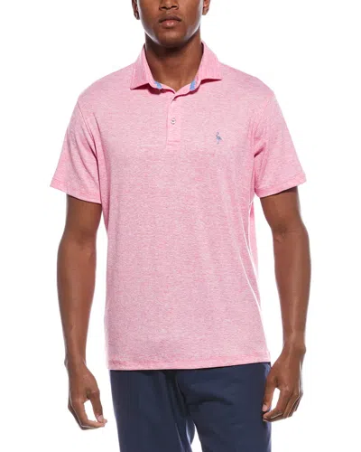 Tailorbyrd Featherweight Super Soft Melange Jersey Polo Shirt