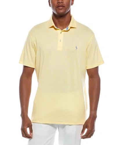 Tailorbyrd Featherweight Super Soft Melange Jersey Polo Shirt