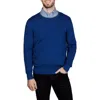 Tailorbyrd Fine Knit Sweater In Blue