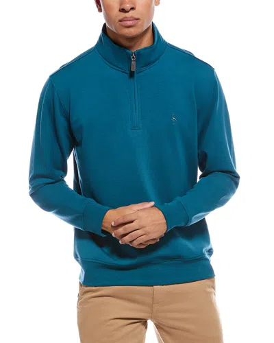 TAILORBYRD FLEECE 1/4-ZIP MOCK PULLOVER