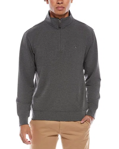 TAILORBYRD FLEECE 1/4-ZIP MOCK PULLOVER