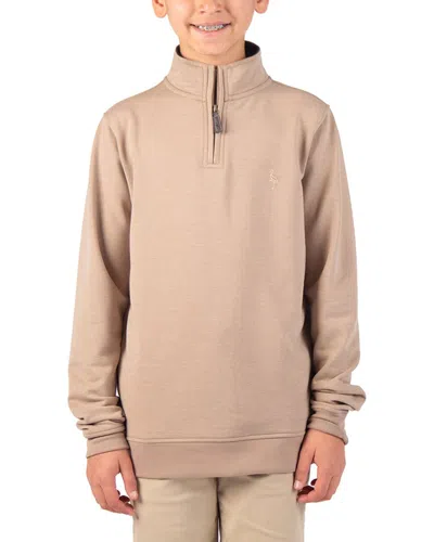 TAILORBYRD TAILORBYRD FLEECE 1/4-ZIP PULLOVER