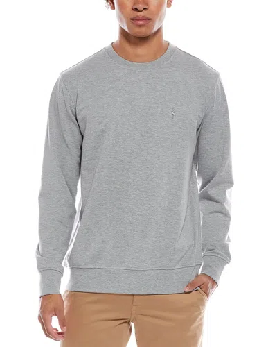 Tailorbyrd Fleece Crewneck Sweatshirt In Gray